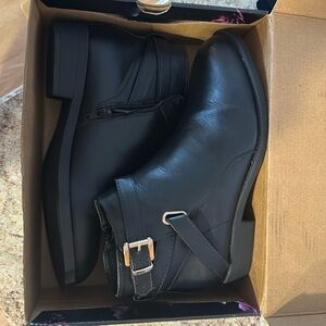 Black Miso Buck Boots